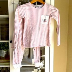 Exclusive Eloise Pink Striped Pajamas from The Plaza NYC